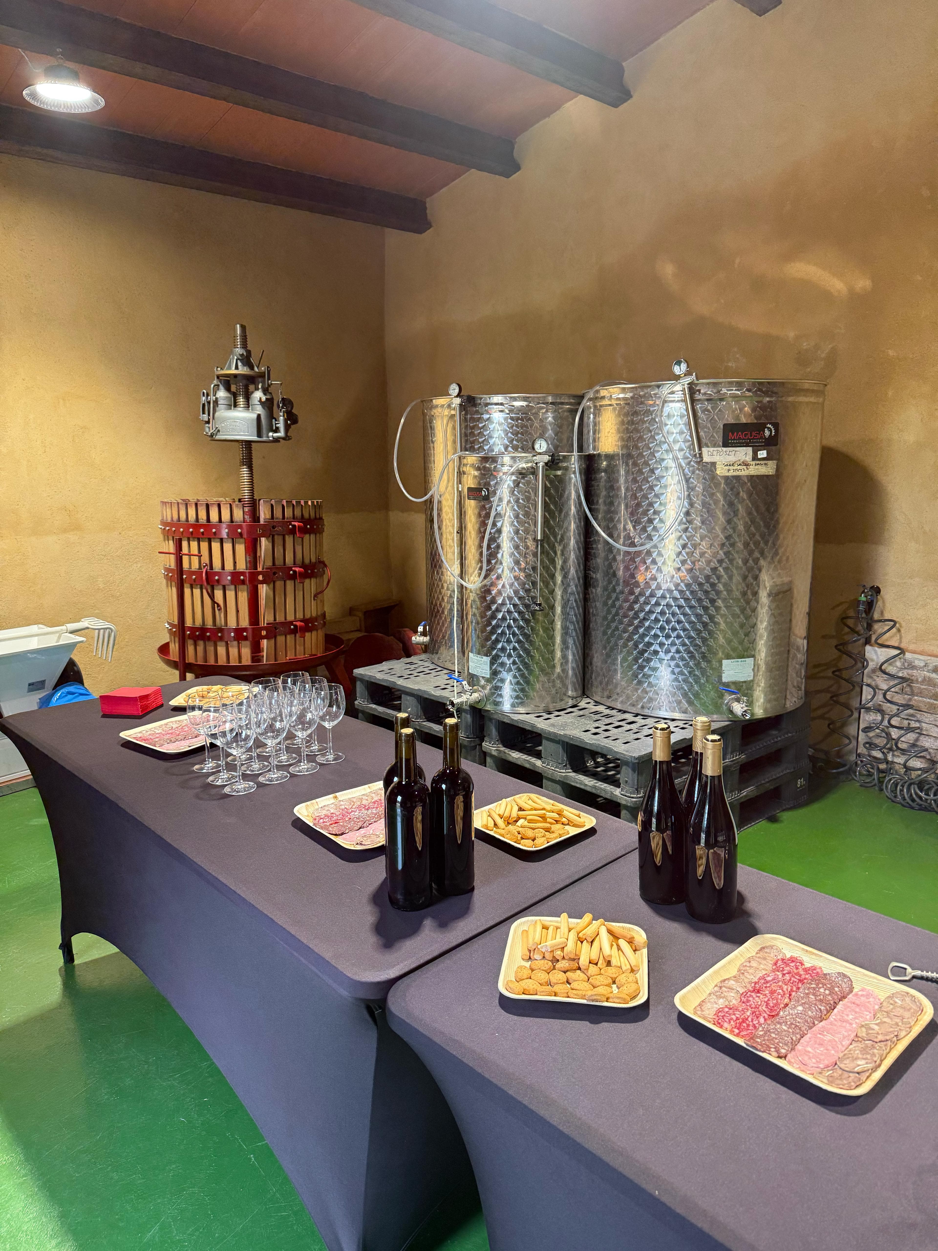 Vi natural, fet a la masia